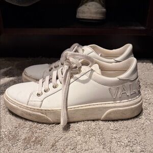 Valentino Women's Cream Sneakers